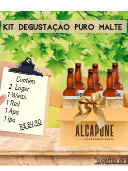 Imagem de KIT degustação de cervejas Alcapone.